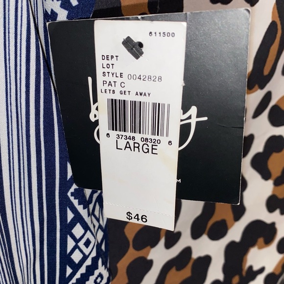 by & by Let’s Get Away Design Lounge Pants - Picture 6 of 7